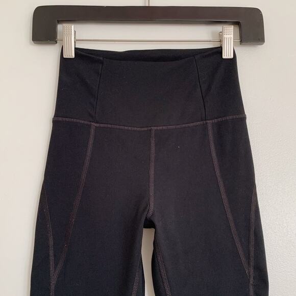 Black Girlfriend Collective High Waisted Compressive Full Length Leggings XS - Picture 1 of 11